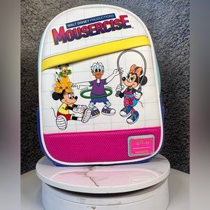 Loungefly: Disney - Mousercise Mini Backpack